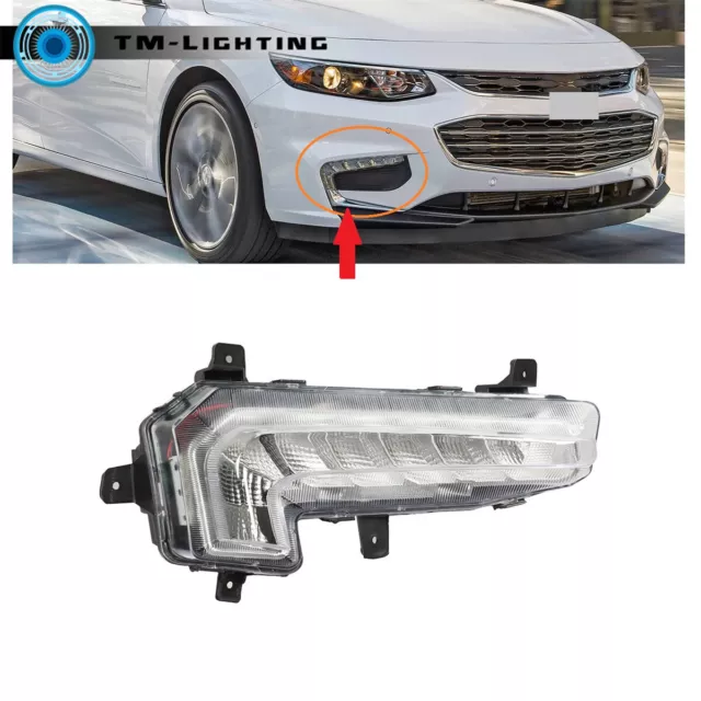 For Chevrolet Malibu 2016 2017 2018 Right Passenger Side Fog Light Lamp