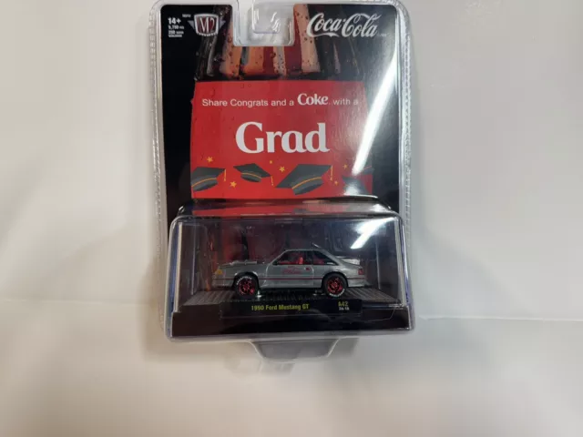 Rare M2 Machines Coca-Cola 1987 Ford Mustang GT Raw Super Chase 1 Of 250