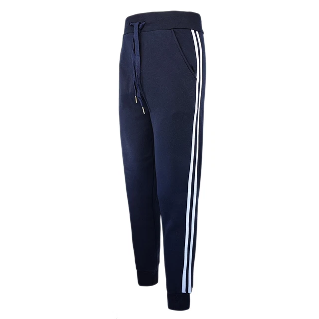 Tuta Uomo Invernale Completo Caldo Cotone Sportivo Bande Felpa + Pantalone VEQUE 8