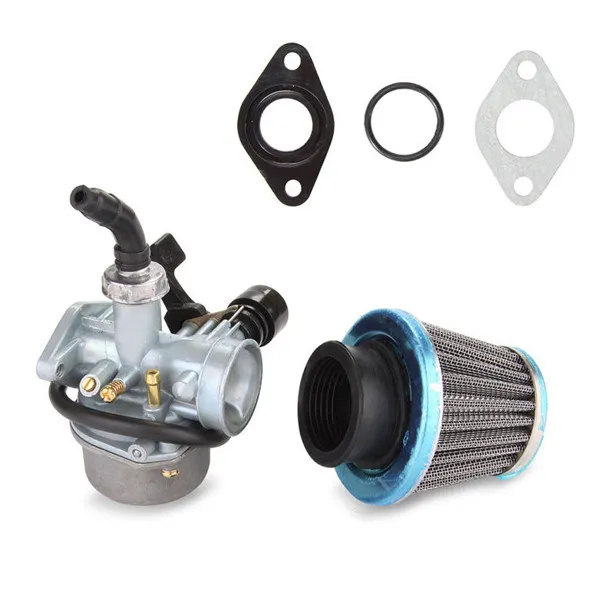 New Stock Universal Motorcycle Carburetor & Air Filter For Most 70CC 90CC 110CC
