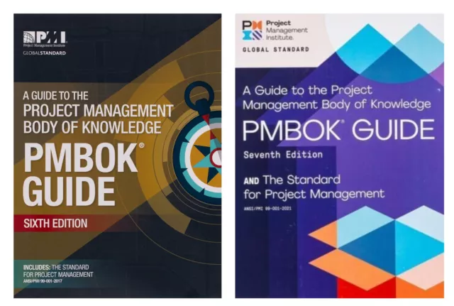 A Guide to the PMBOK 6TH + PMBOK 7th Edition New Stock Free Shipping