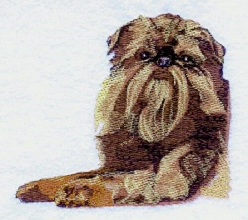 Embroidered Fleece Jacket - Brussels Griffon BT3587  Sizes S - XXL