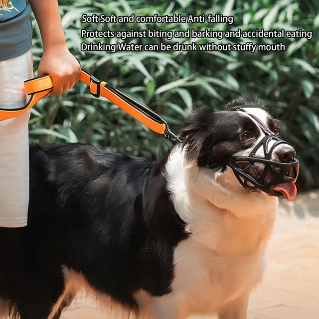 Dog Muzzle Anti Barking Dog Muzzle Small Large Dogs Adjustable Pet Mouth Puppy