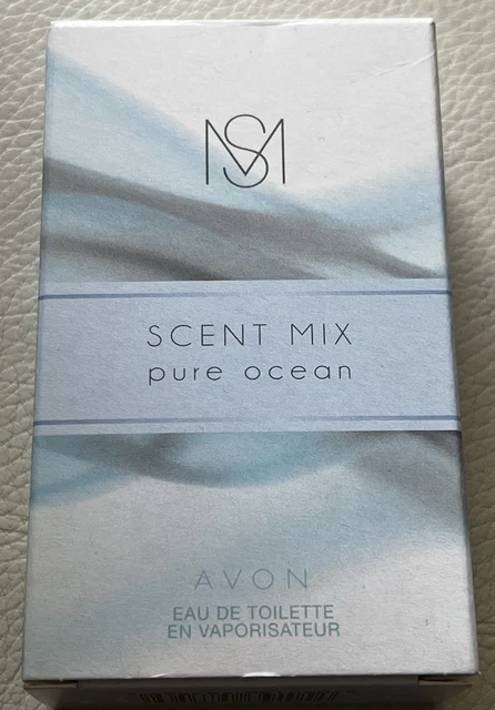 Parfum AVON Scent Mix Pure Ocean Eau De Toilette Pour Elle - 30 Ml, Notes Fraîches