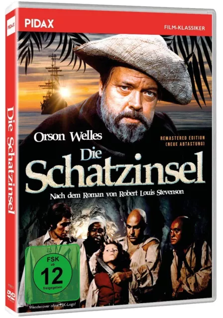 Die Schatzinsel (1970)[DVD/NEU/OVP] Klassiker mit Orson Welles, Kim Burfield, Wa