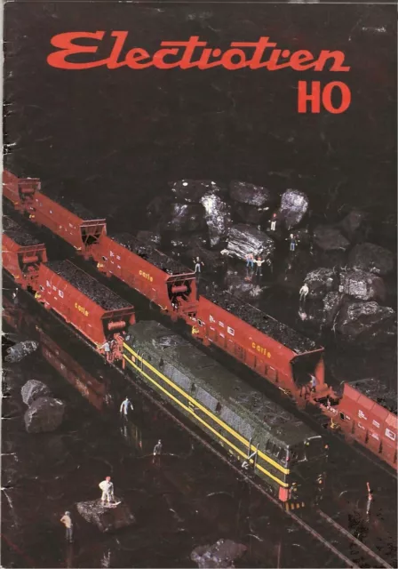 Electrotren 1986 35 page catalogue HO RENFE Spanish Railways Night at the Quarry