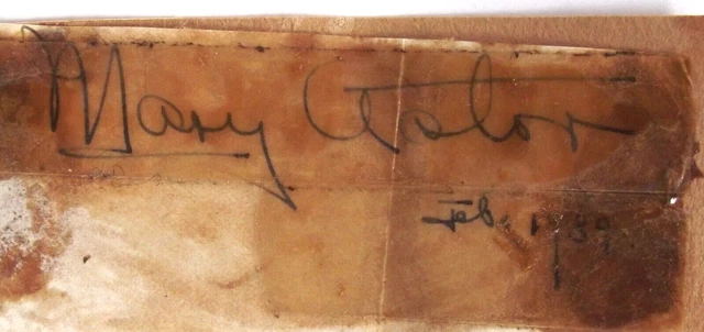 MARY ASTOR Orig 1939 AUTOGRAPHED SIGNED CARD ACTRESS MOVIE FILM MALTESE FALCON