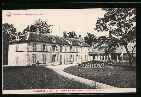 CPA Saint-Vrain, Domaine de l'Epine, house of residence