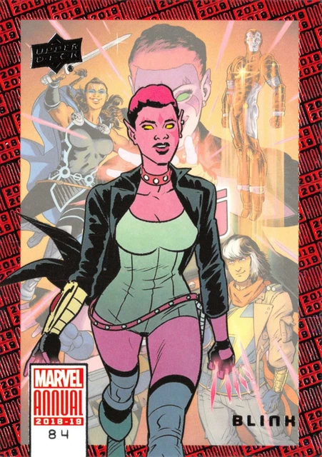 BLINK / 2018-2019 MARVEL ANNUAL (Upper Deck) BASE Trading Card #84
