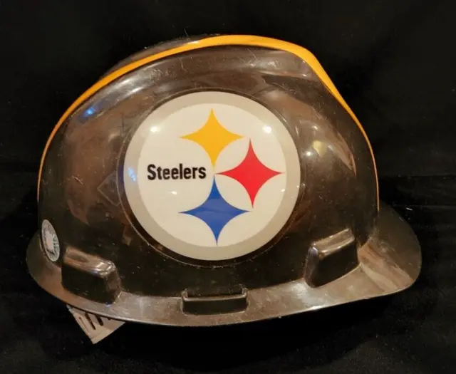 1997 Pittsburgh Steelers Hard Hat V Gard Type 1 Protective Helmet Adjustable NFL