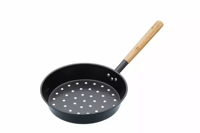 KitchenCraft Carbon Steel Chestnut Pan