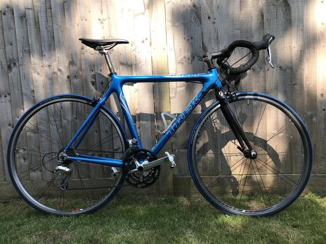 TREK TCT 5000 carbon road bike 52cm Bright Blue Metallic