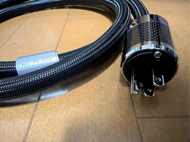 Furutech Alpha PS-950-18-Powerflux AC Power Cable 1.8m w/o Box Excellent