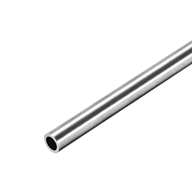 304 Stainless Steel Round Tubing 7mm OD 1mm Wall Thickness 250mm Length