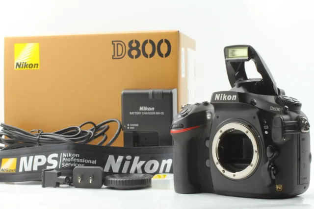 [Near MINT+++ in Box] Nikon D800 36.3MP FX Digital SLR Camera Body From JAPAN