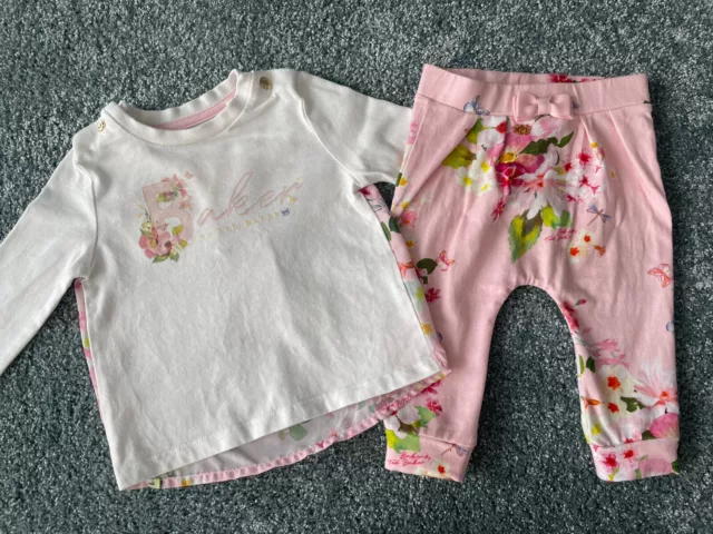 Set outfit top e leggings bambina Ted Baker - 3-6 mesi/68 cm