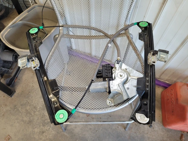 02-08 Jaguar X-Type X400 Front Right Passenger Door Window Motor Regulator OEM
