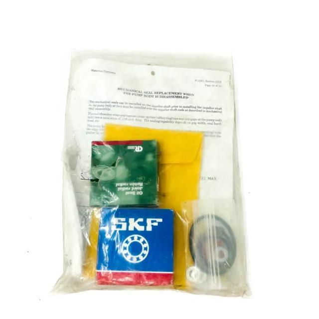 Waterous Pump Repair Kit, CR 14458 Oil Seal, SKF 6307 Roller Bearing & Gasket