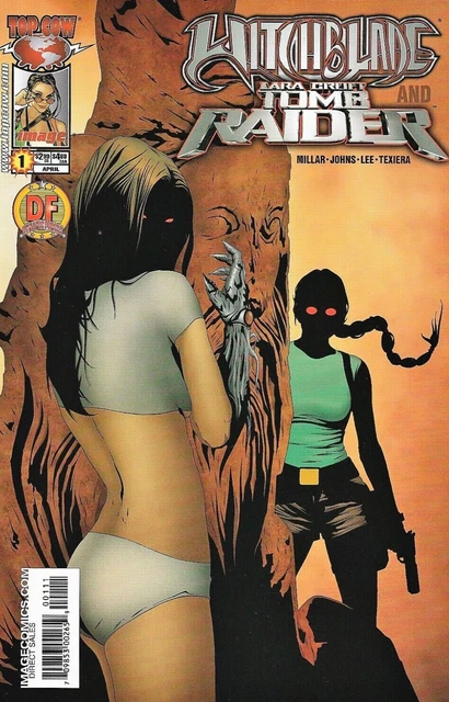 Witchblade Tomb Raider #1 Variant Comic 2005 - Image Comics - Lara Croft