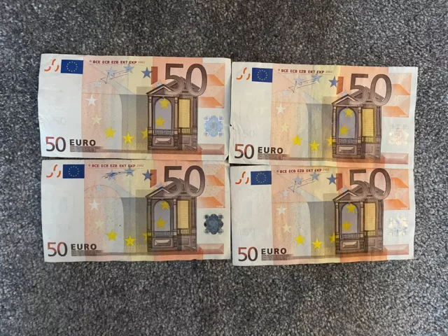 Euros Holiday Money €200 Left Over Travel Money