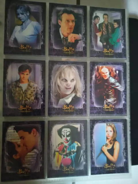 Buffy The Vampire Slayer Complete Palz Collection 17 Cards Inkworks 2004