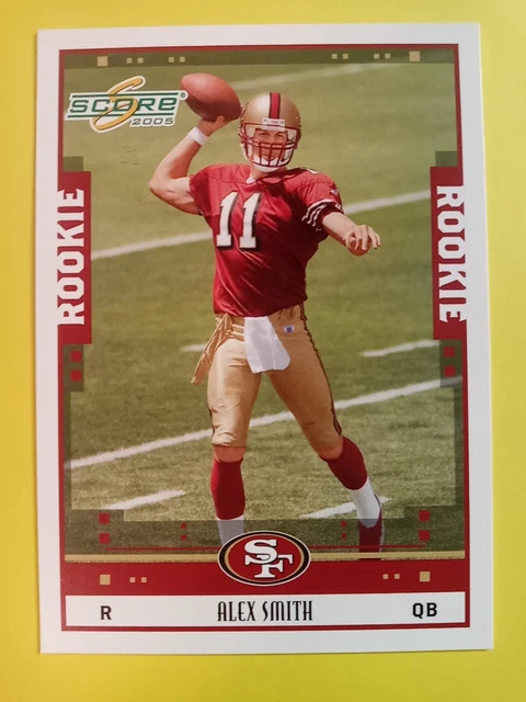 Alex Smith 2005 Score RC #331 49ers Chiefs Redskins Utah Utes