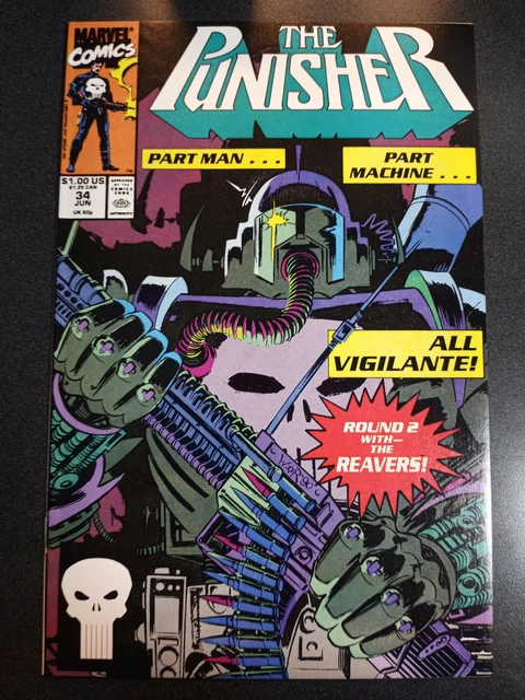 The Punisher Vol. 2 #34 VF/NM Marvel Back Issue Comic Book First Print