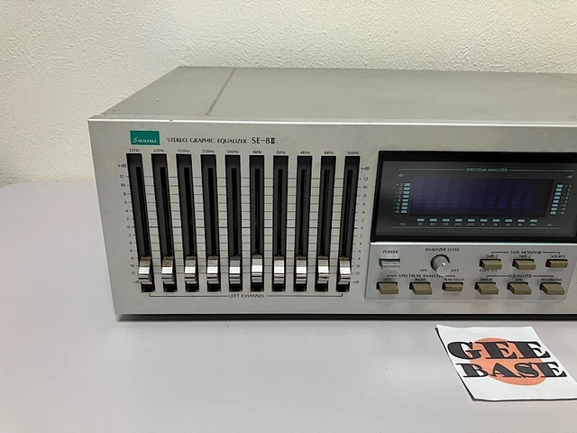 Analyseur De Spectre / Égaliseur Graphique Stéréo Pioneer GR-X520 - Testé