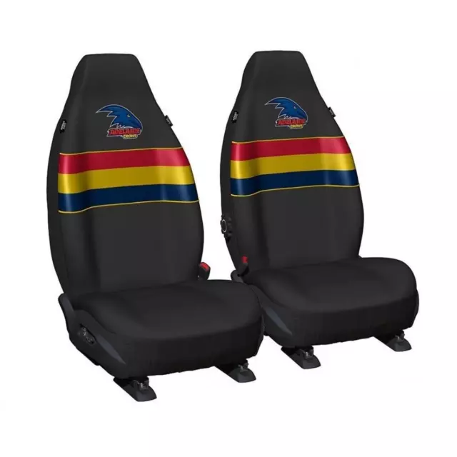 ADELAIDE CROWS Official AFL Seat Covers Airbag Compatible Universal Fit