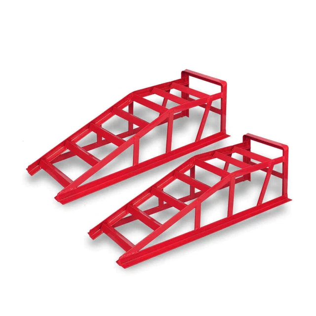 2x Auffahrrampe 2000kg 235mm Auto Rampen Unterstellbock Wagenheber vidaXL