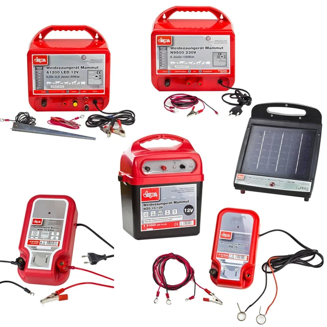 Dema Weidezaungerät Mammut Solar 1100 | 6 Volt | 31234 Dema Weidezaungerät Mammut Solar 1100 | 6 Volt | 31234