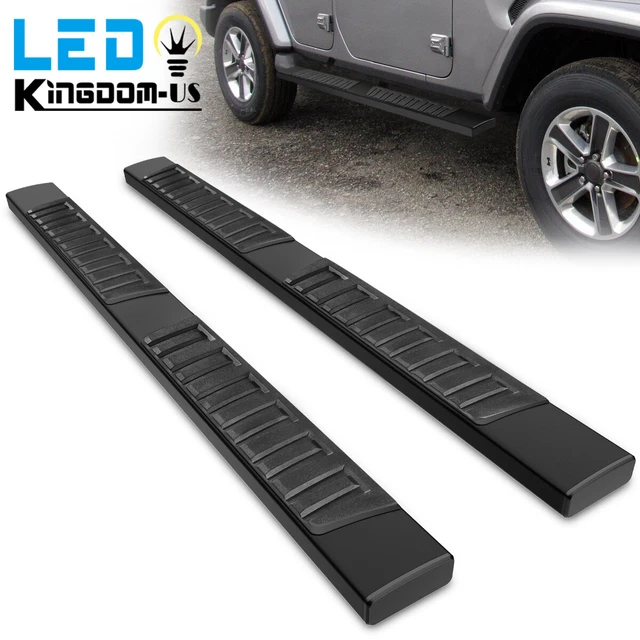 RUNNING BOARDS FOR 20182024 Jeep Wrangler JL JLU 4 Door 6" Nerf Bars