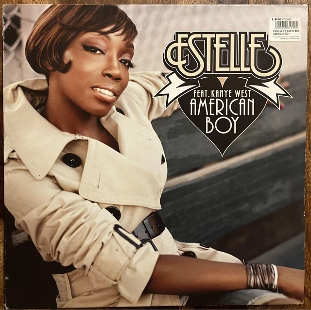 洋楽 Estelle - American Boy Record vinyl 12\" Estelle Feat. Kanye West – American Boy – Vinyl (12