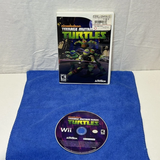 NICKELODEON TEENAGE MUTANT Ninja Turtles 2013 Nintendo Wii TMNT $13.79 ...