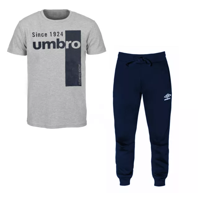 Umbro Tuta Uomo Pantalone Lungo Mezza Manica in Punto CotonE 10284