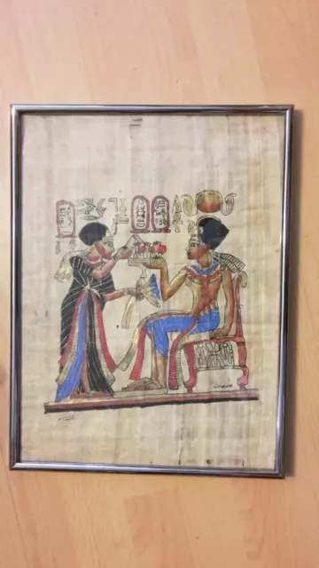 Bild Ägypten Papyrusbild
