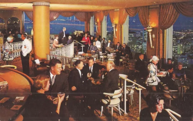 San Francisco, CA - Fairmont Hotel - Crown Room Cocktail Lounge - Nob Hill