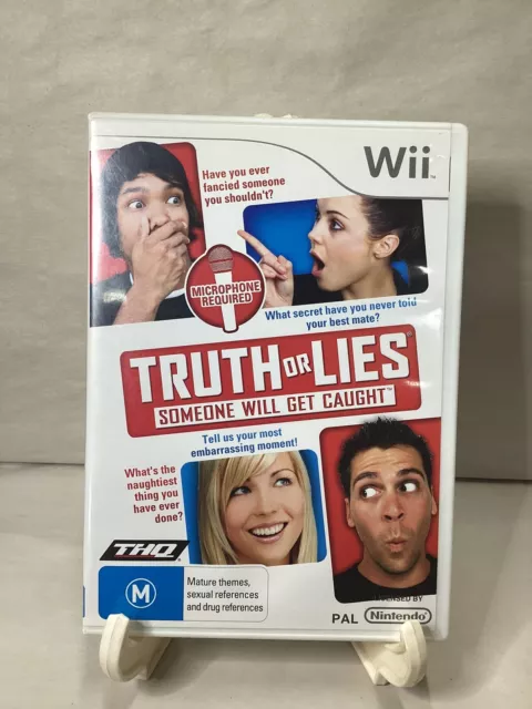 Truth or Lies (Nintendo Wii, 2010) Complete