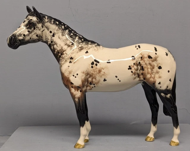Beautiful Beswick Appaloosa Horse From The Linda Walter Estate