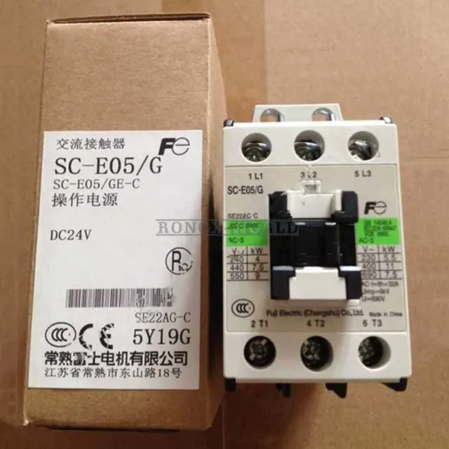 1PCS Fuji SC-E05/G 24VDC Electric Contactor New In Box