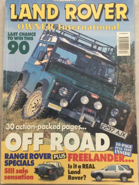 Land Rover Owner International Magazine - December 1997 - Freelander, RR Special
