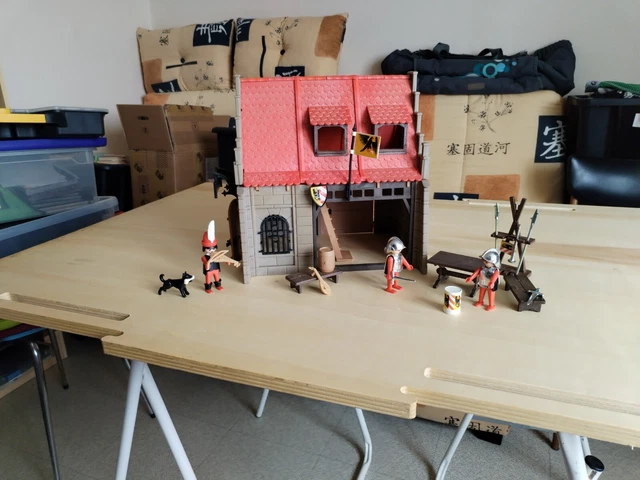 PLAYMOBIL VINTAGE MOYEN age Poste De Garde Réf 3444 EUR 99,00 - PicClick FR