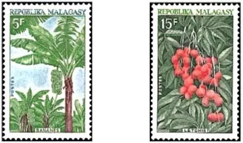 Timbres Flore Madagascar 465/466 * (74128EQ)