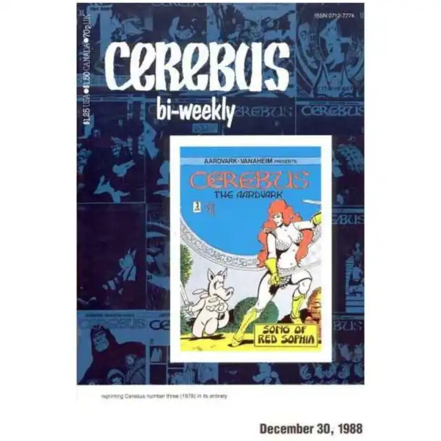 Cerebus Bi-Weekly #3 in Very Fine + condition. Aardvark-Vanaheim comics [m.