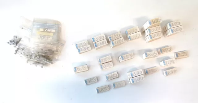 Fusible en verre fin 5x20mm 0.05A-6.3A / 250V environ 1000 pièces