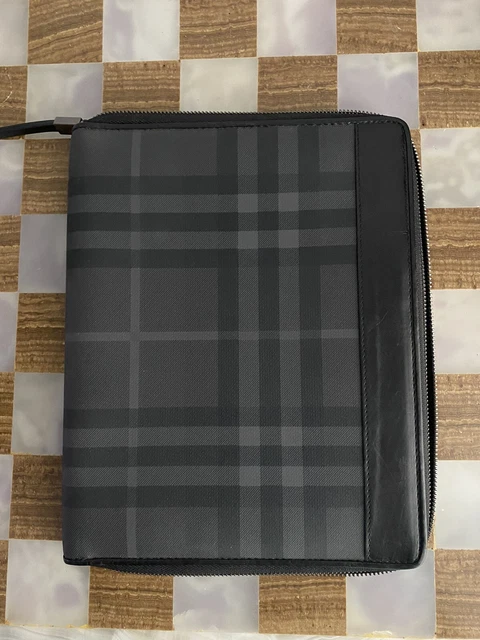 Burberry zip around IPad case