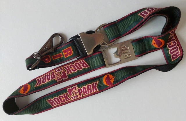 MTV Rock im Park RIP portachiavi cordino NUOVO (M121)