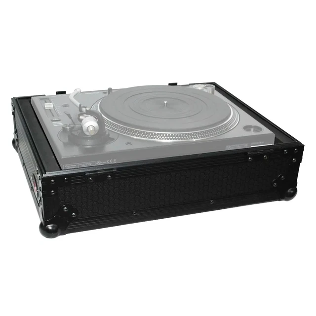 ProX T-TTBL Case Universal W-Foam Kit Fits 1200 Style Turntables Black Technics 3