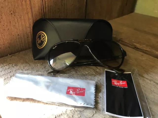 Original Ray Ban Sonnenbrille-braun -RB4125- Pilotenbrille-Damen Sonnenbrille