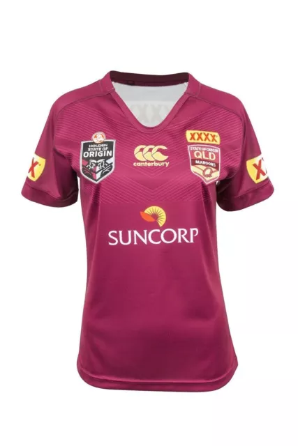 QLD SOO STATE OF ORIGIN  MAROONS MENS JERSEY, S - XL (stock clearance )